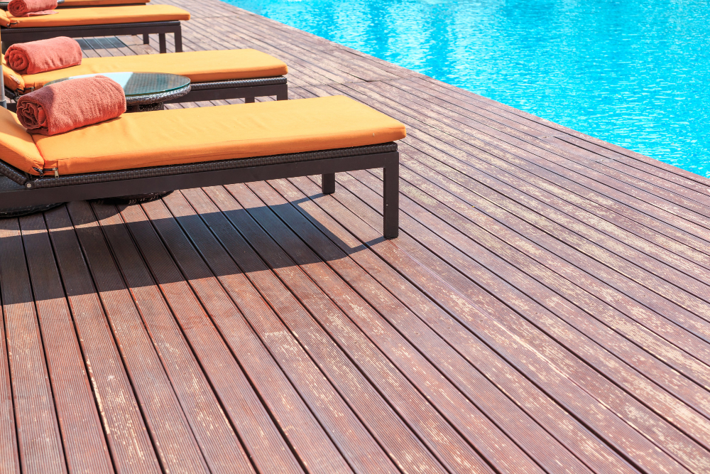 How to Paint or Stain a Pool Deck